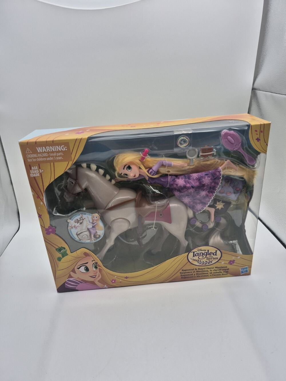 Disney Tangled The Series Rapunzel & Royal Horse Maximus Hasbro 2016 New Sealed